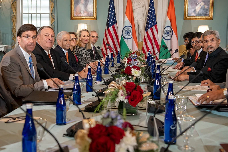 India, US Sign Industrial Security Agreement During 2+2 Dialogue