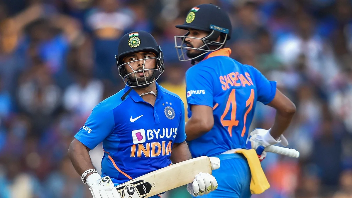 Rishabh Pant becomes the first Indian wicketkeeper to record a fifty vs West Indies at Chepauk in ODIs.