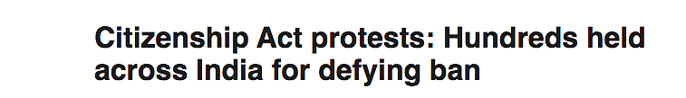 Screenshot of BBC article