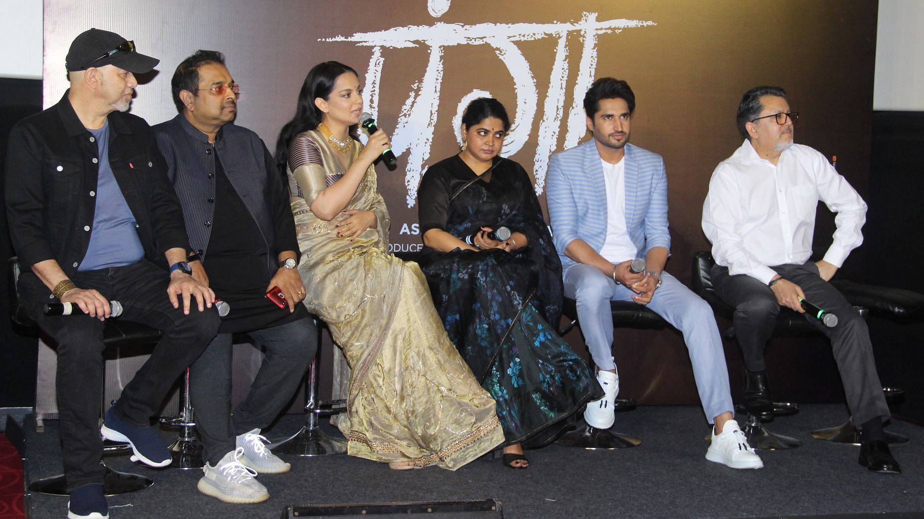 The team of <i>Panga </i>at the film’s trailer launch.