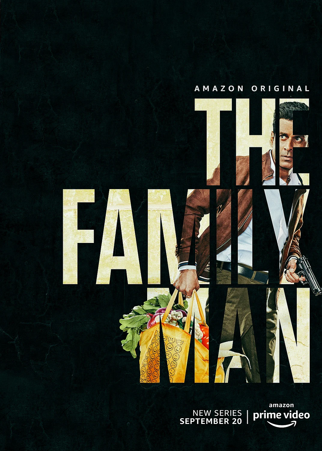 A poster for Amazon Prime Video’s <i>The Family Man.</i>
