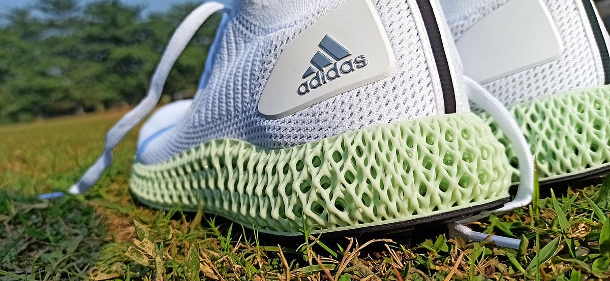 The Adidas Alphaedge 4D is one of the first 3D-printed shoes in the world.