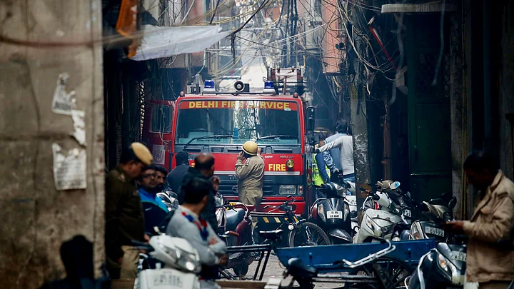 43 Killed in Delhi’s Anaj Mandi Fire, Owners in Police Custody