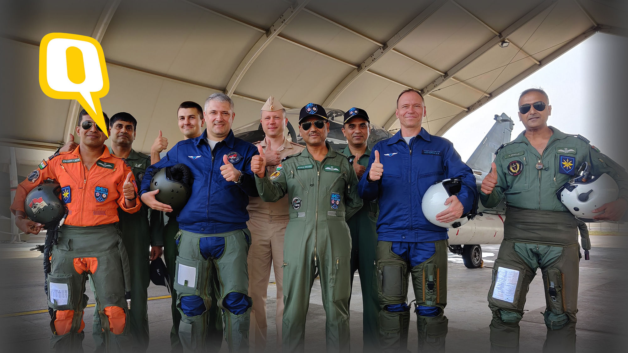  Joint exercise between India and Russia successfully ended at Air Force Station in Lohegaon, Pune.