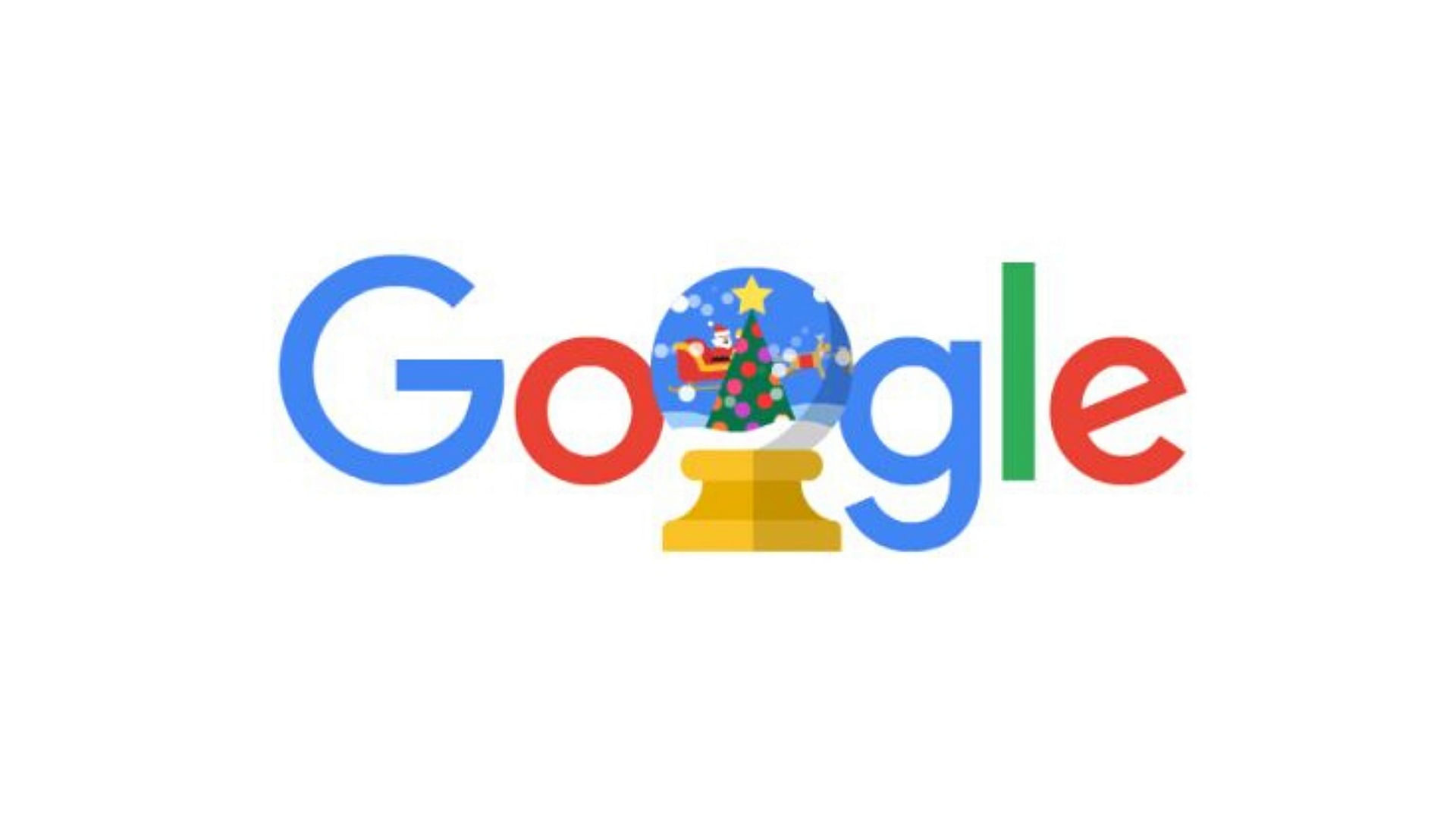 Google doodle celebrates holiday season 2019.&nbsp;