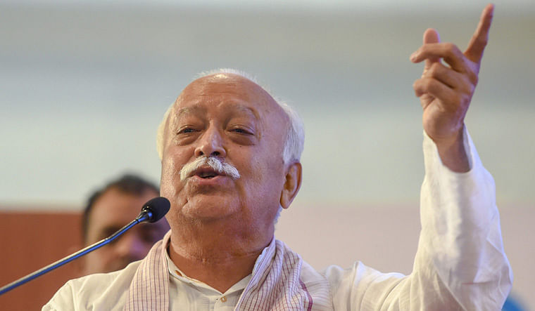 RSS Chief Mohan Bhagwat. Photo used for representation.