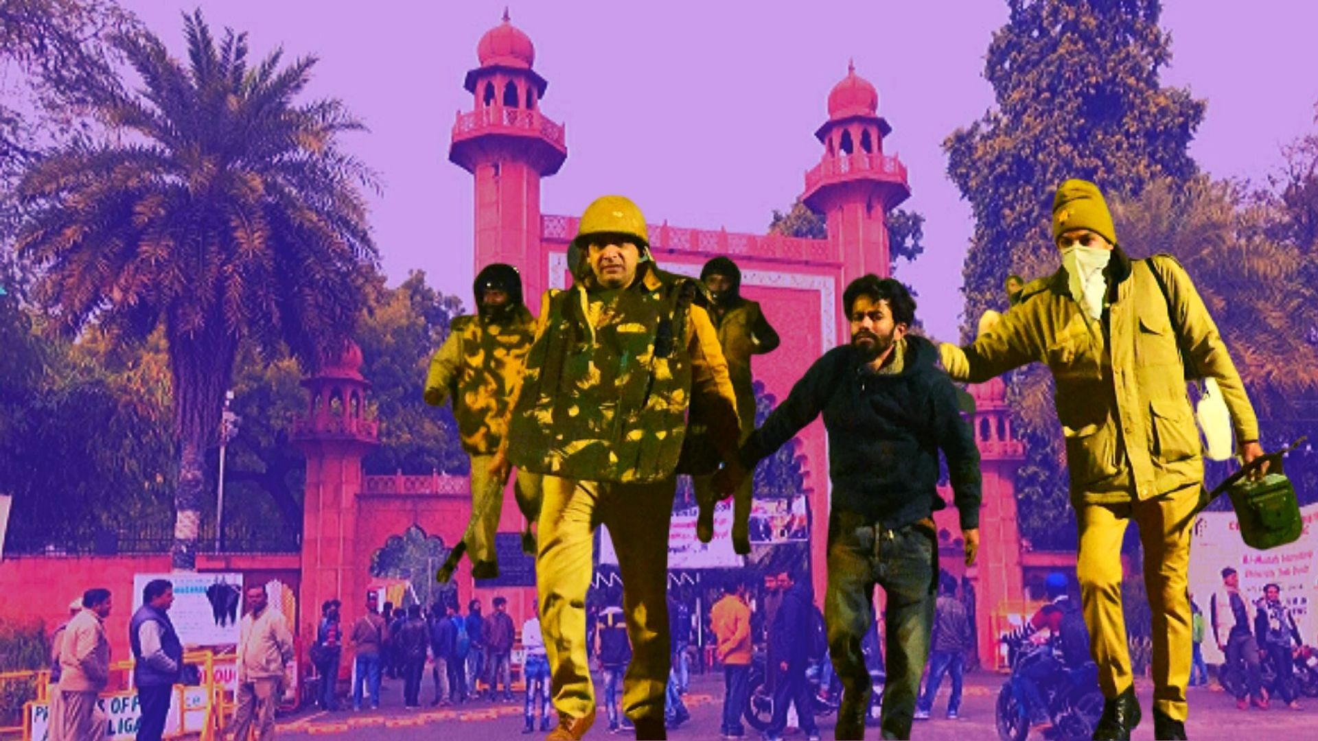  The fact-finding team spoke to students in the hostels in the campus, students admitted in the Jawaharlal Nehru Medical College (JNMCH), AMU security guards and faculty administrators of two residential halls in the AMU campus.&nbsp;