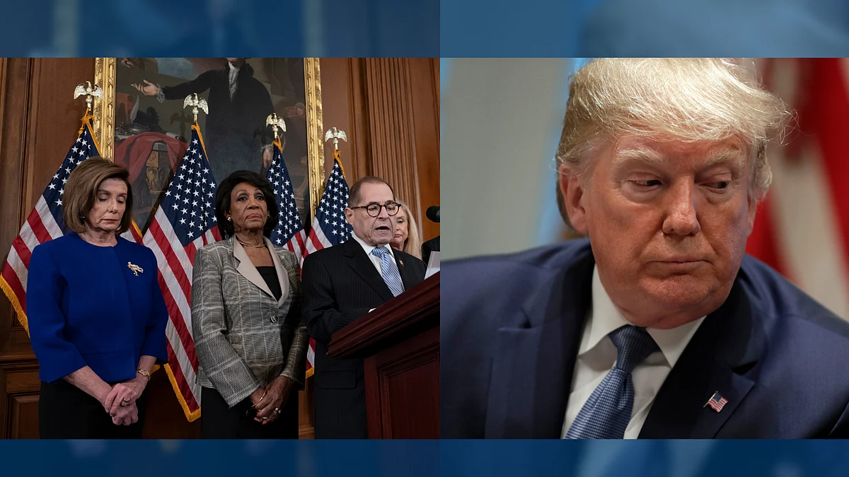 House Democrats announced two articles of impeachment on Tuesday, 10 December against President Donald Trump.