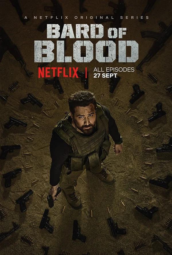 A poster for Netflix show <i>Bard of Blood.</i>