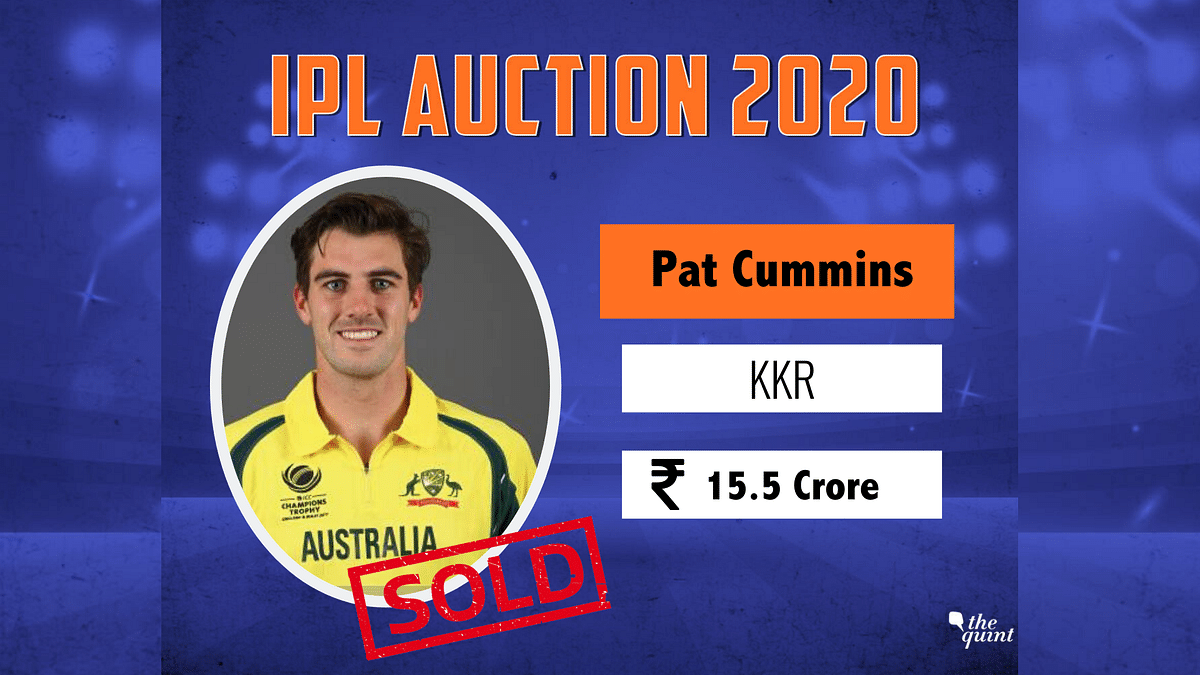 Pat Cummins was bought by KKR for Rs15.5 crore, which made him the most expensive foreign Player in IPL history.