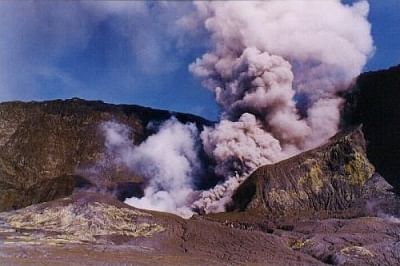 NZ volcano.