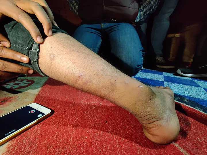 Three minors, describe in detail, the over 48 hours they spent in police detention in Nagina, Bijnor.