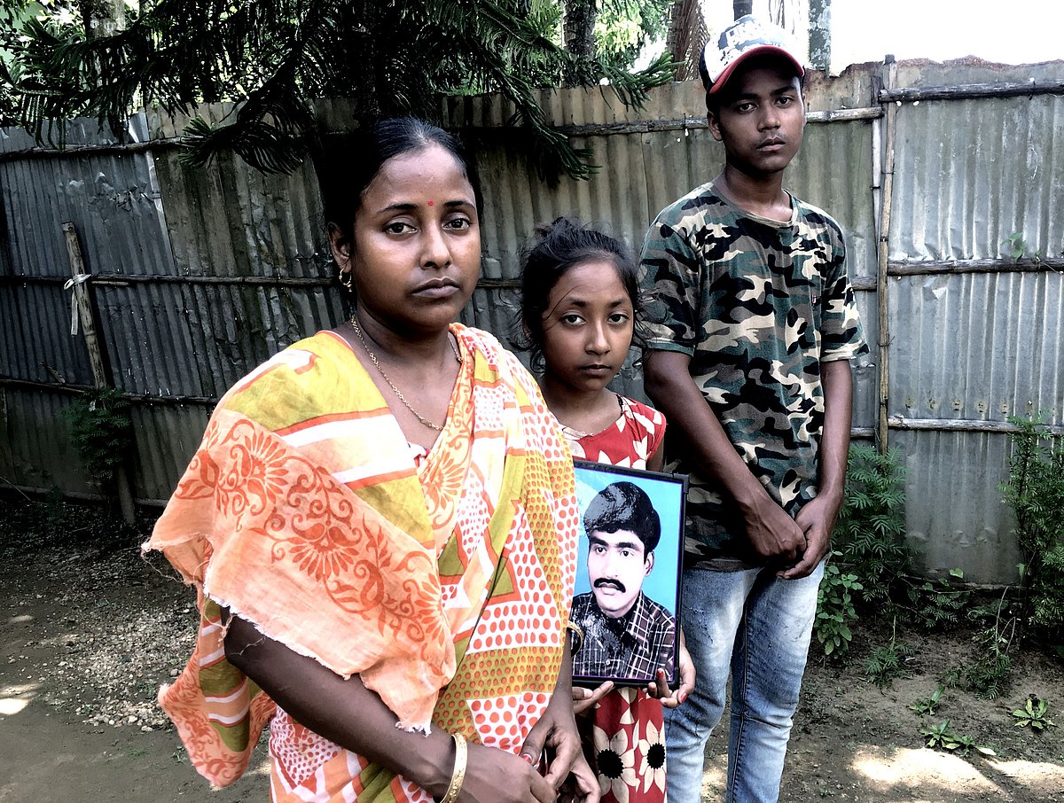 Subrata Dey died in Goalpara Detention Camp in 2018. 