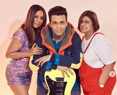Filmmaker Karan Johar channeled his inner Rahul from "Kuch Kuch Hota Hai" and superstar Shah Rukh Khan
