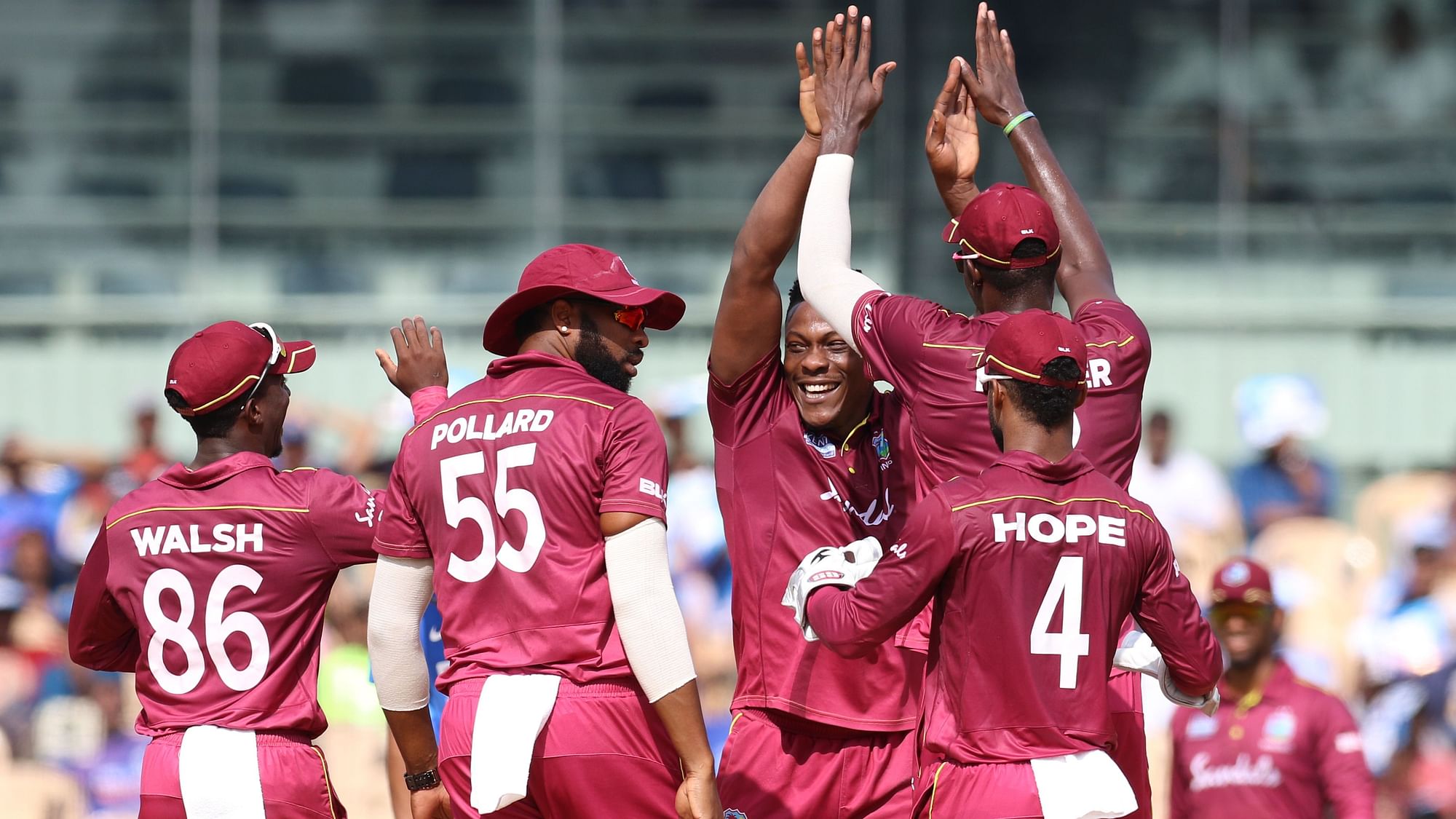 Many former cricketers and fans took to twitter to congratulate West Indies for their dominating performance against India.