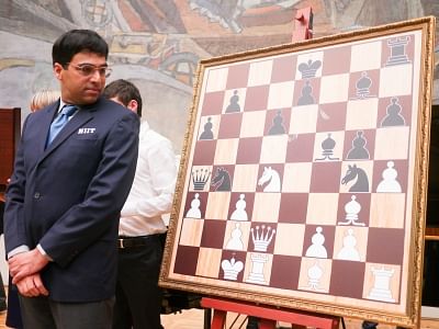 Viswanathan  Anand,   the Indian Chess Grandmaster