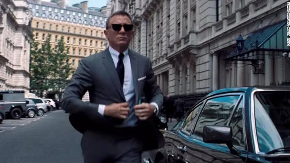 Daniel Craig as James Bond.