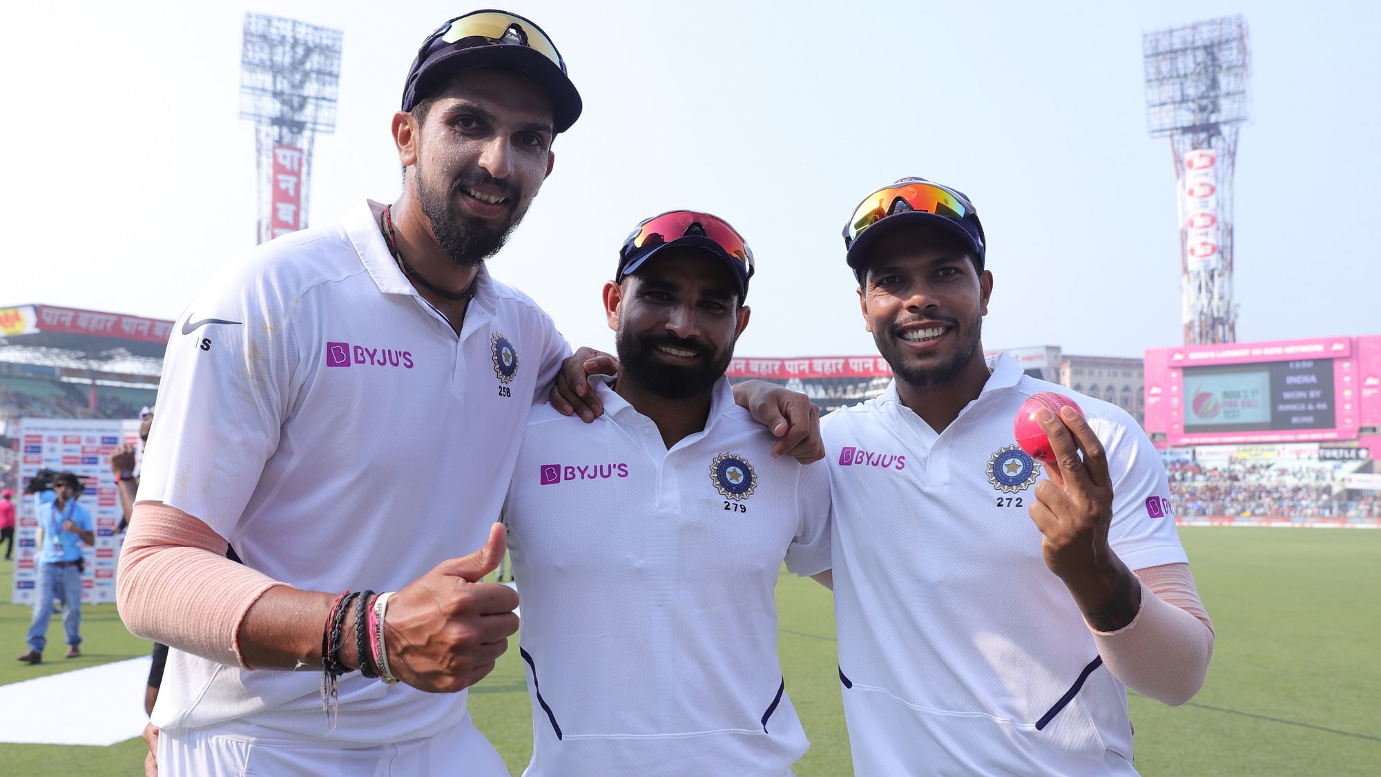 The trio of Umesh Yadav (23), Ishant Sharma (25) and Mohammed Shami (33) picked 81 wickets in Tests this year, averaging less than 20.