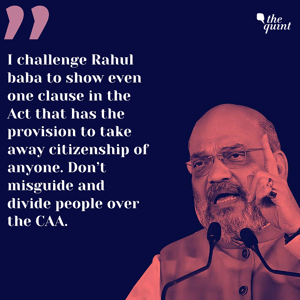 They Let ‘Aalia-Malia-Jamalia’ From Pak Enter: Shah Slams Congress