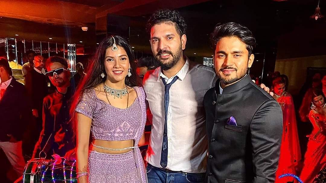 Yuvraj Singh was present at Manish Pandey’s wedding, which took place one day after Pandey’s Karnataka squad won the Syed Mushtaq Ali trophy.