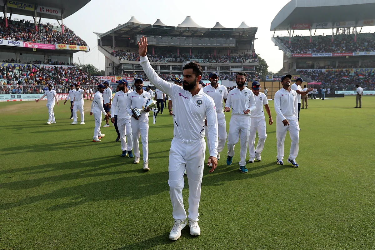 Virat Kohli’s Indian team beat Bangladesh in both teams’ first-ever Day-night Test.