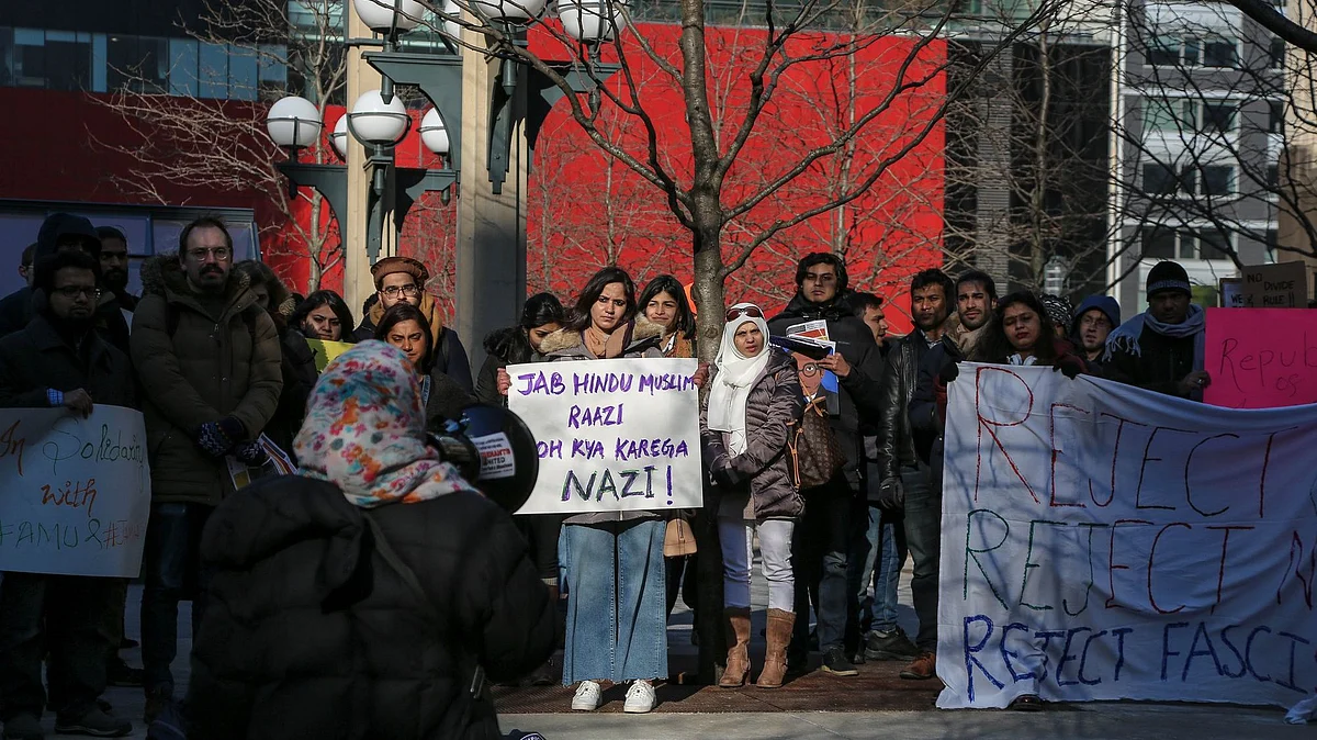 Anti-CAA protests in London