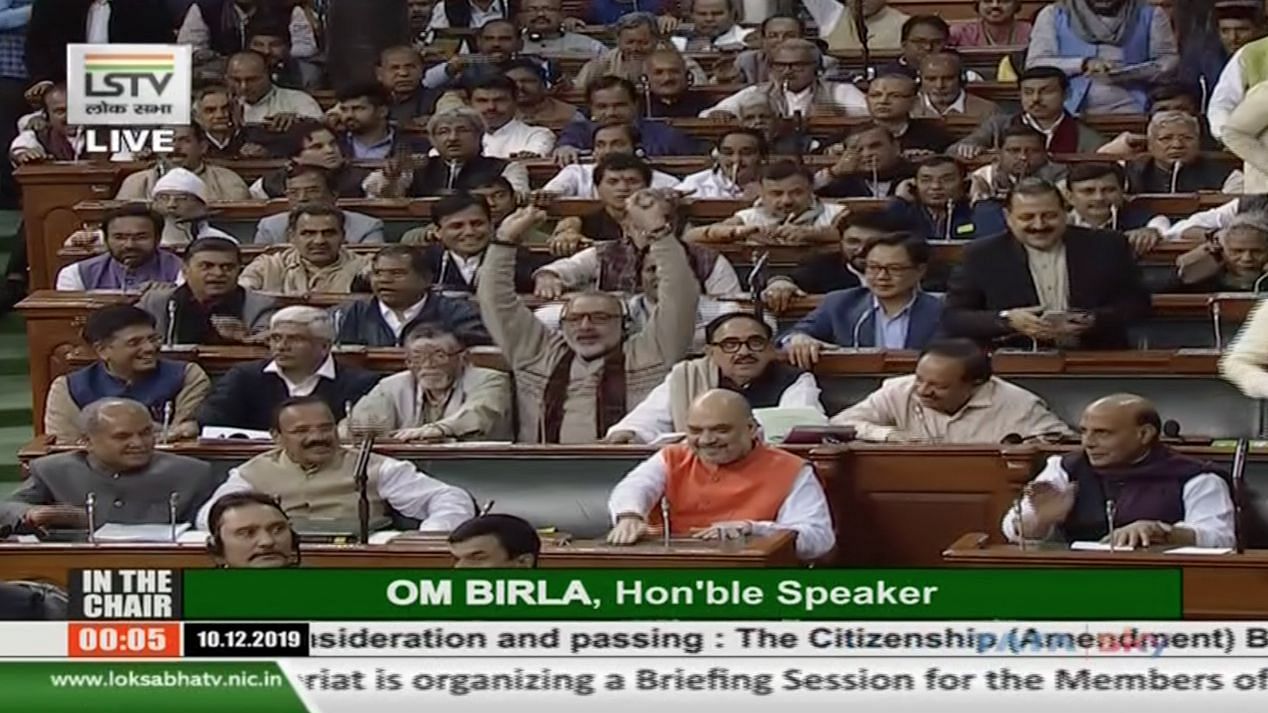 The Citizenship (Amendment) Bill 2019 was passed in Lok Sabha at midnight.