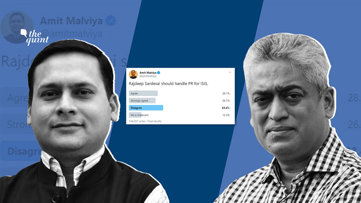 Deplorable: Editors Guild Slams Malviya’s Twitter Poll on Rajdeep