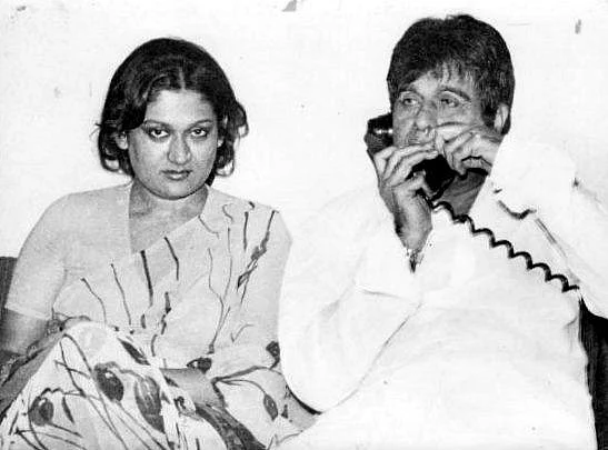 Dilip Kumar and Asma Rehmani. 