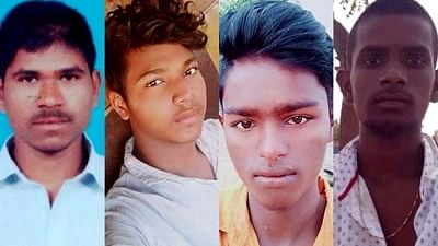 The four accused in the brutal gang rape and murder of a young veterinarian in Hyderabad, who were killed by the police in an alleged encounter
