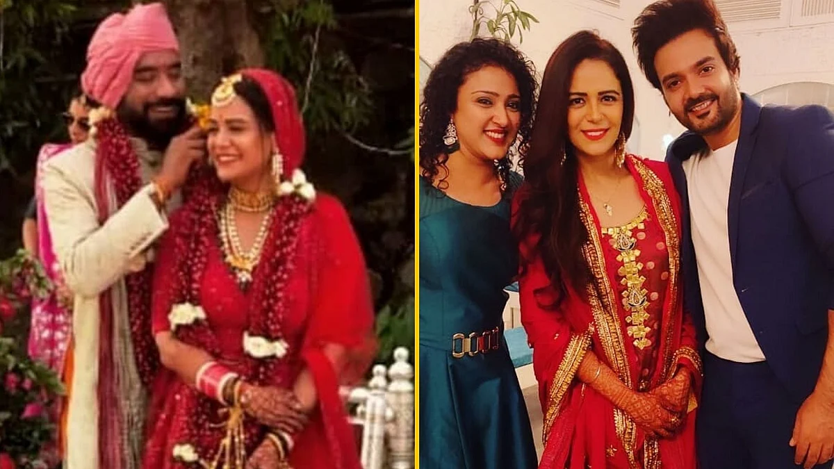 Mona Singh was wed on 27 December.