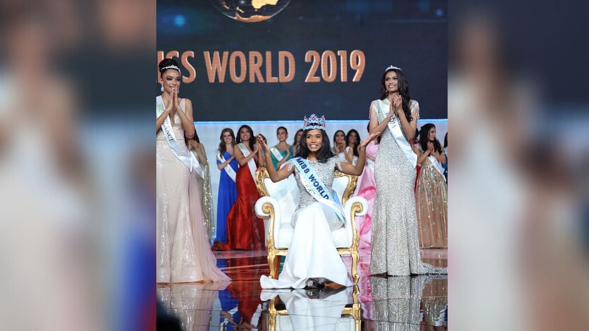 Miss Jamaica Toni Ann-Singh was crowned the Miss World 2019. Ophely Mezino of France and Suman Rao of India were the first and second runners.&nbsp;