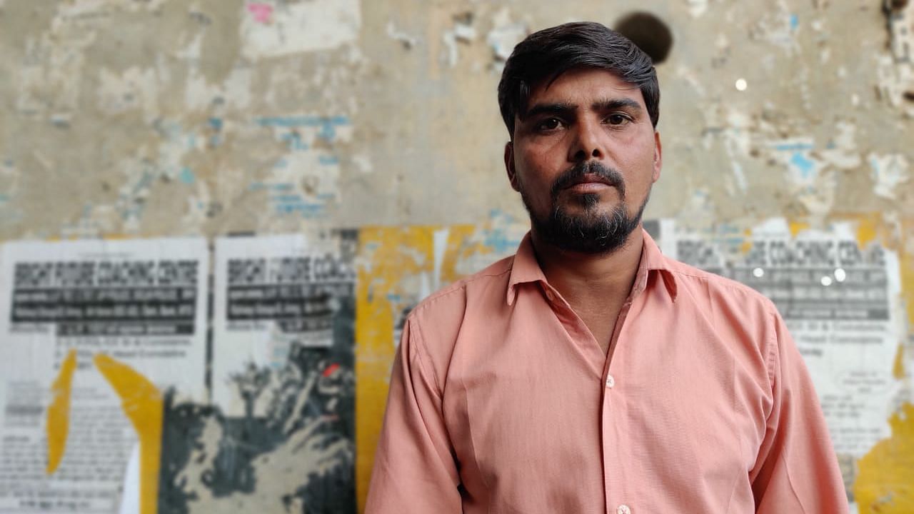 Lokesh Jatav, a Dalit man who was allegedly thrashed and abused for ‘selling biryani’ by men from privileged castes.