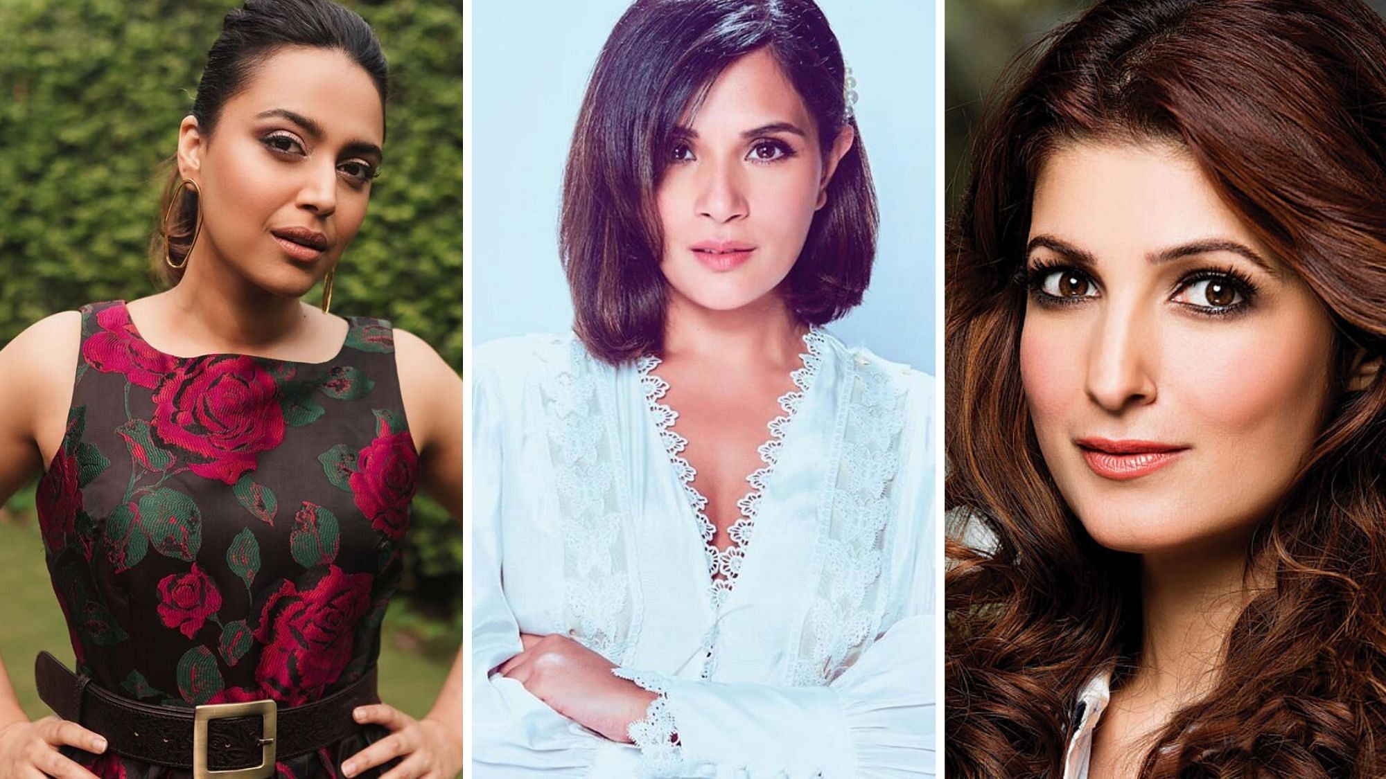 Swara Bhasker, Richa Chadha and Twinkle Khanna have spoken up against the Citizenship Amendment Bill.