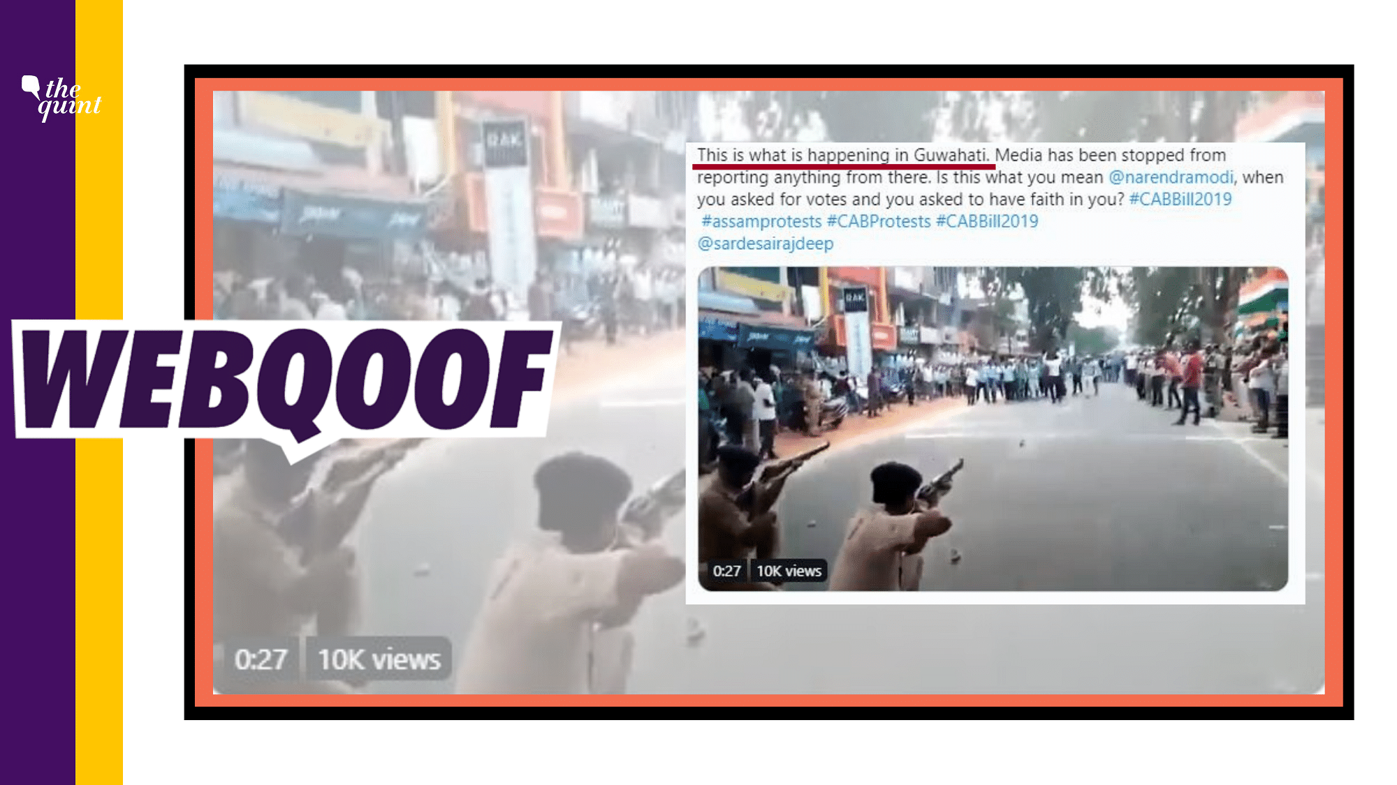 A video which shows policemen shooting civilians has been doing rounds on social media.&nbsp;