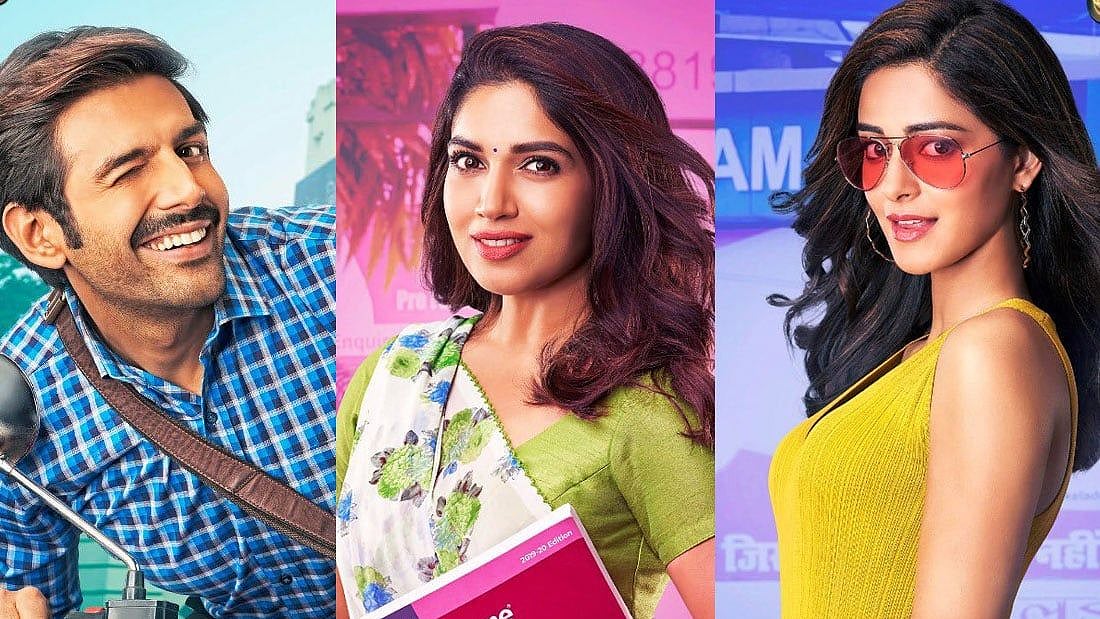Kartik Aaryan Bhumi Pednekar And Ananya Starrer Pati Patni Aur Woh Makers Replace Balatkari With Bad Sanskari After Severe Backlash