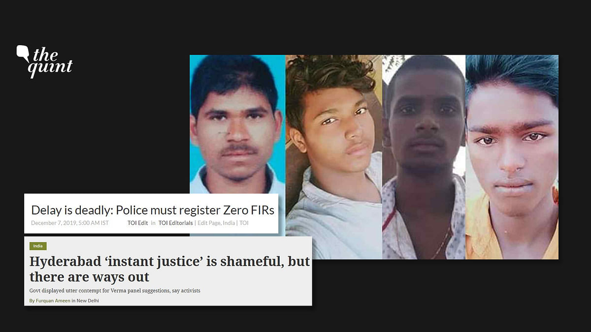 Day After Hyderabad Encounter, Editorials Decry ‘Instant Justice’