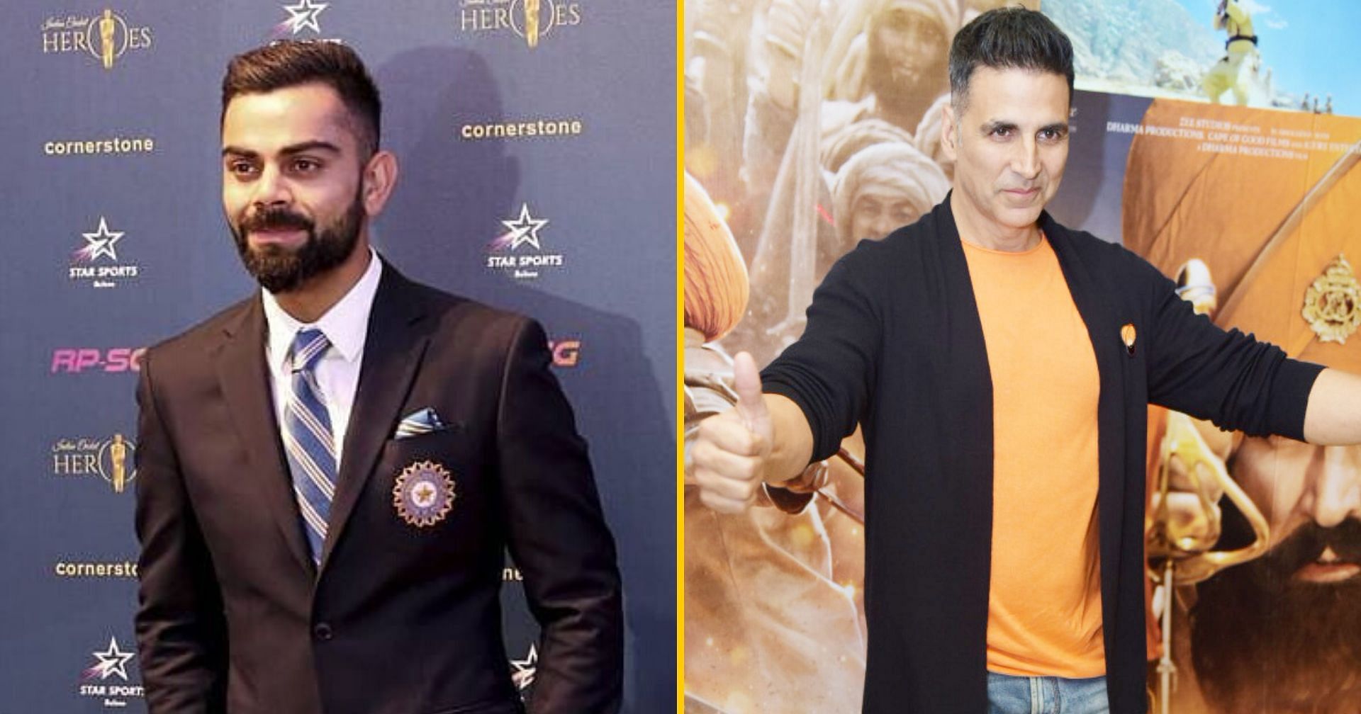 Virat Kohli Tops Forbes Celebrity 100 List; Akshay Comes Second