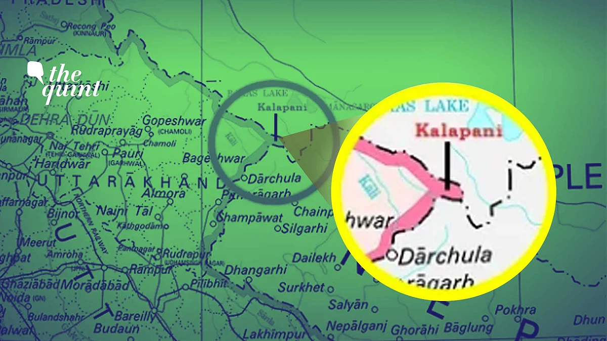 Image of the disputed Kalapani area used for representational purposes.