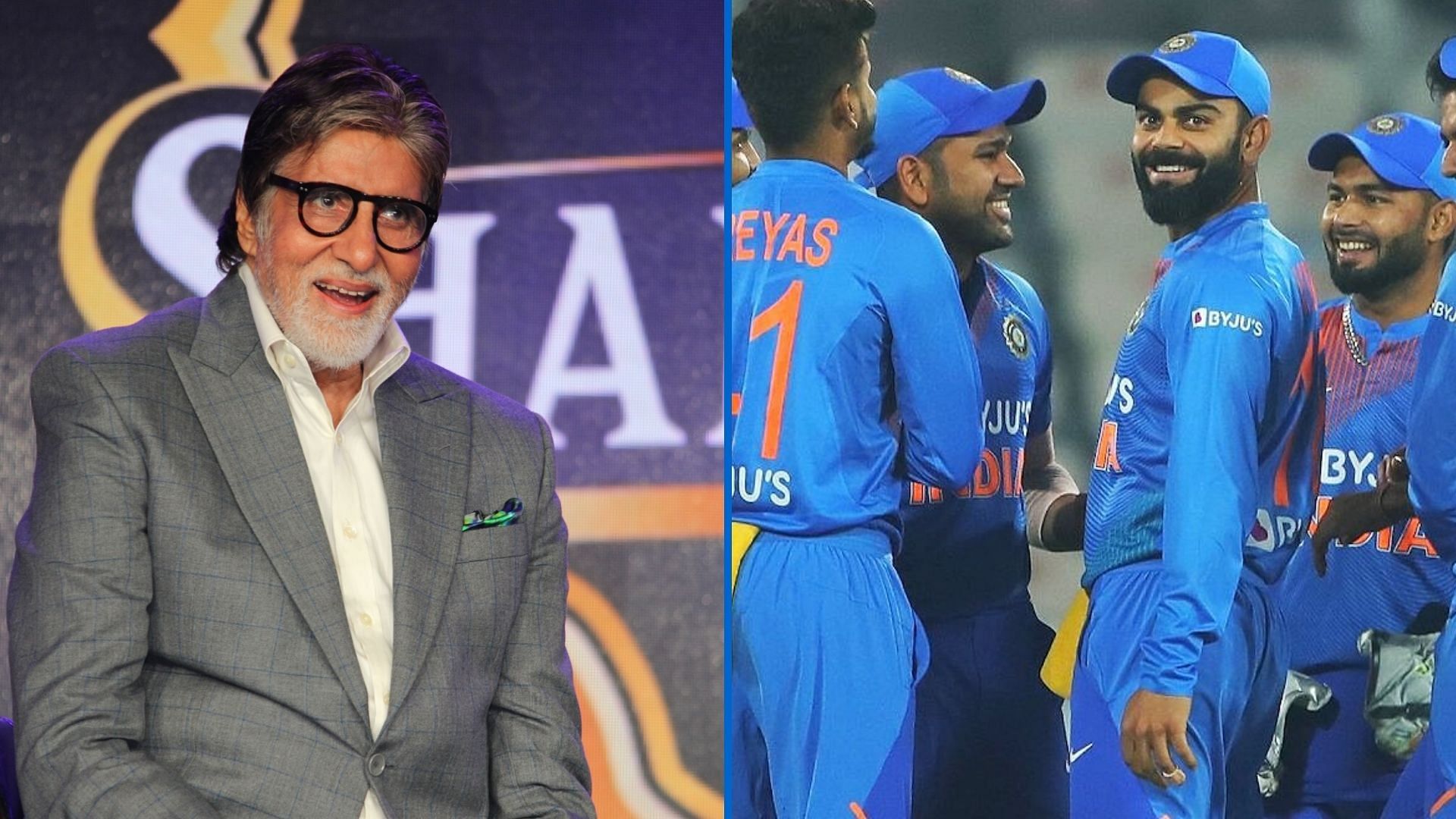 Amitabh Bachchan was thrilled at Virat Kohli’s T20I win against the West Indies.