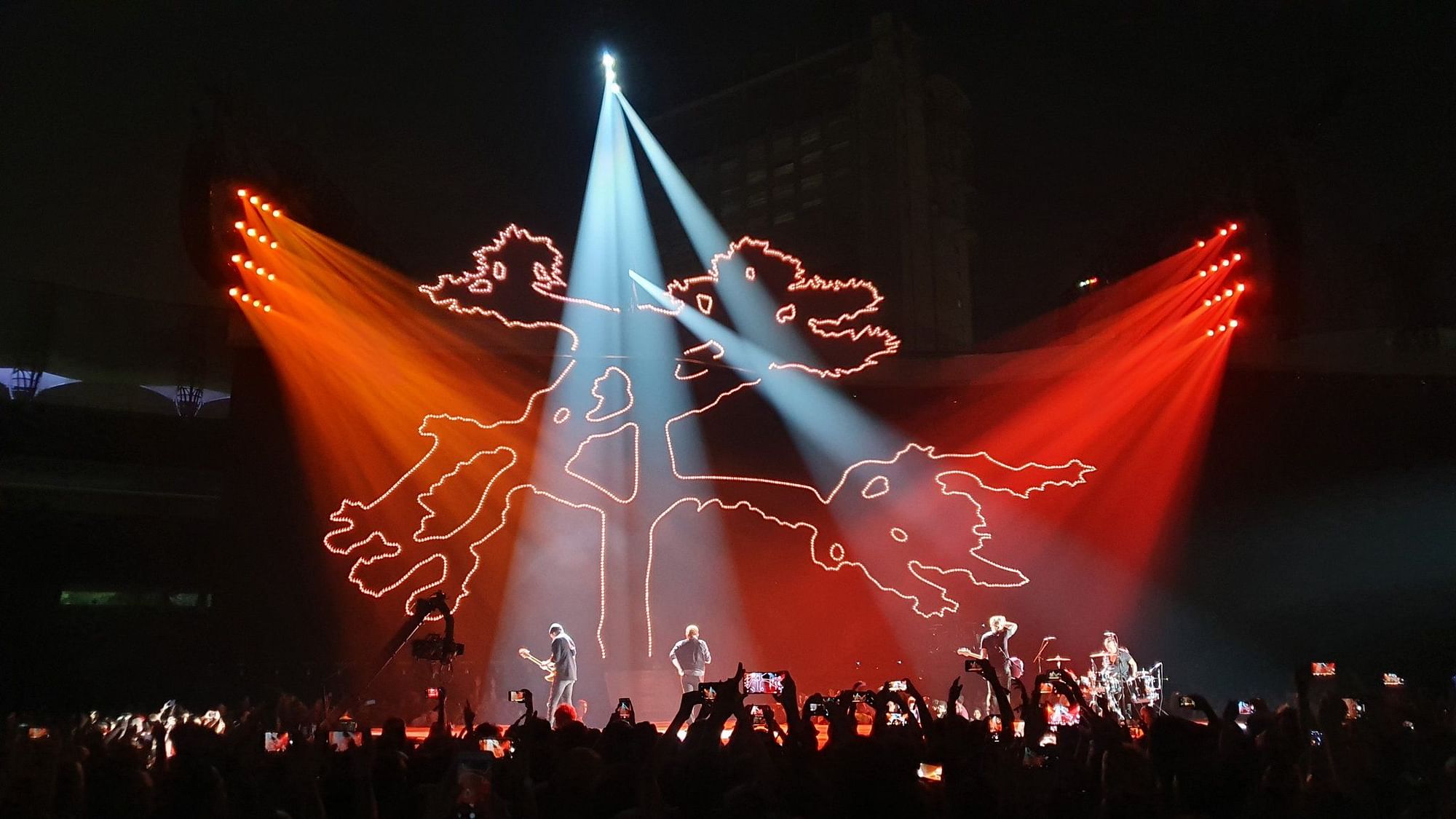 The U2 concert in Mumbai.