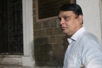 Mumbai: Videocon Group Chairman Venugopal Dhoot at Enforcement Directorate (ED) head office in Mumbai, on March 3, 2019. The Enforcement Directorate (ED) on Saturday questioned former ICICI Bank CEO Chanda Kochhar, her husband Deepak Kochhar and Videocon Group Chairman Venugopal Dhoot in connection with an ongoing probe into the alleged irregularities and corrupt practices in sanctioning a Rs 1,875 crore loan by the bank to Videocon Group. (Photo: IANS)
