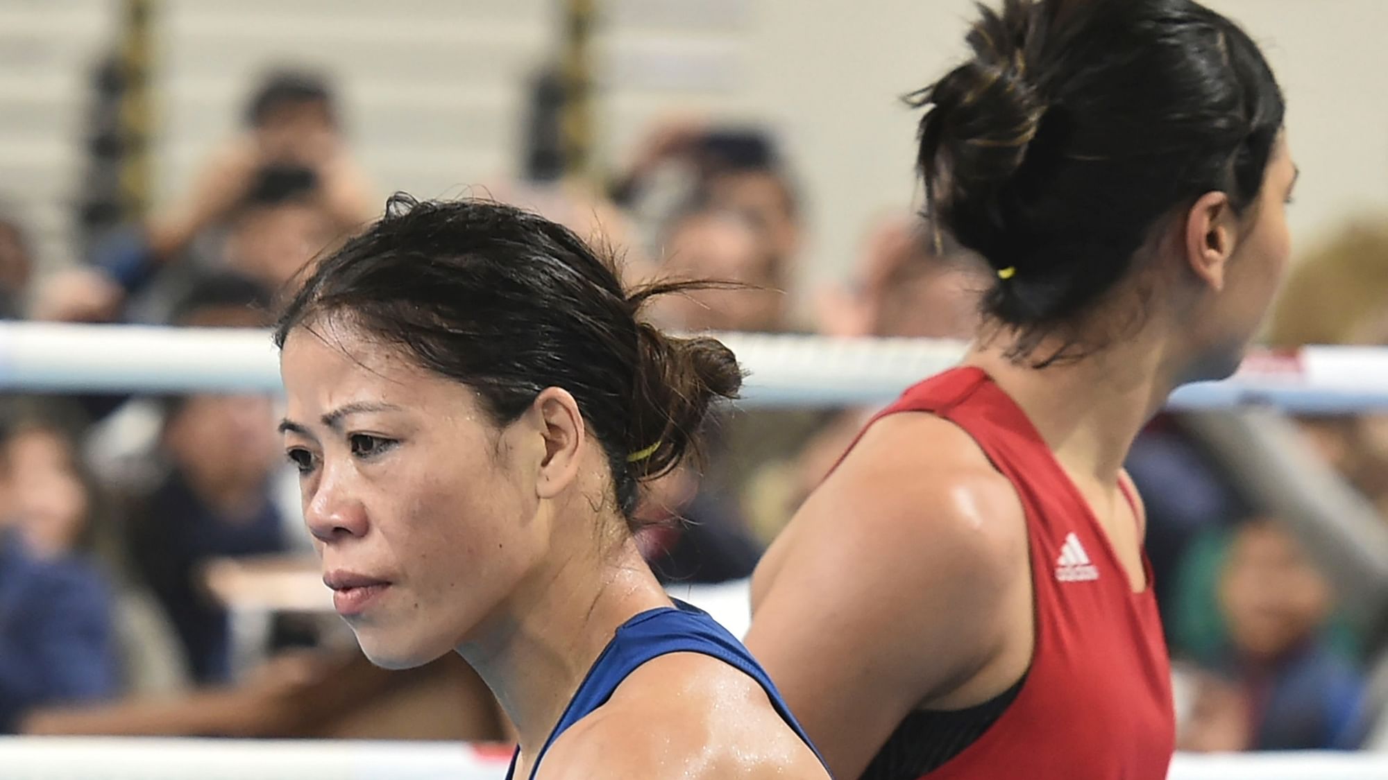 MC Mary Kom on Saturday, 28 December beat compatriot Nikhat Zareen 9-1 in the 51kg category by a split decision verdict in New Delhi and confirmed that she would represent India at the upcoming Olympic qualifiers in February.