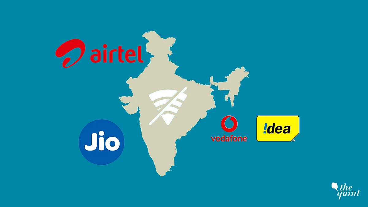 People in some parts of Delhi were unable to use mobile services on Thursday.