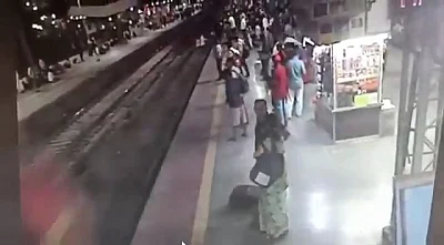 A Railway Police Force official