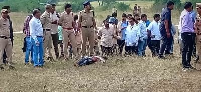 Shadnagar: Body of one of the four accused in the gang rape and murder of young veterinarian in Hyderabad, killed in a police encounter near Shadnagar town of Telangana
