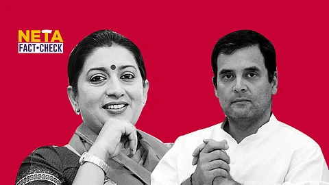 Fact Check Smriti Irani Says Rahul Gandhi Gave A Clarion