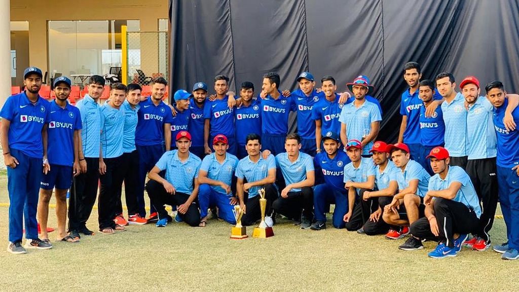 India U-19 won a 5 match ODI series against Afghanistan U-19 earlier this month.