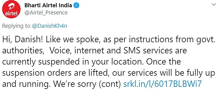 CAA Protests: Internet Suspended in UP, Assam and Karnataka