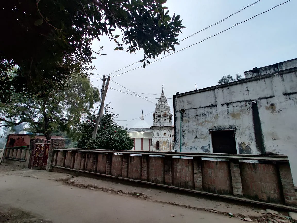 Kuldeep Sengar’s house in the village.